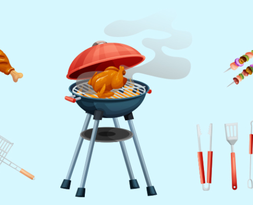 Grilkylling og grilltilbehoer